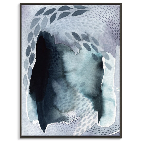 'Everyday Saturday' Framed Graphic Art on Canvas