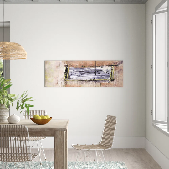 Enigma Panorama Abstract 659 Graphic Art Print on Canvas