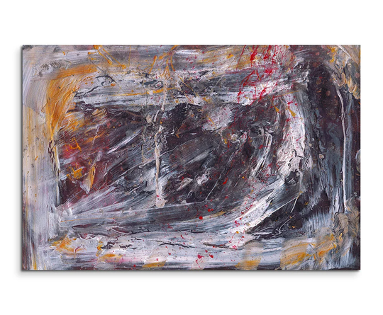 Enigma 845 Abstract Graphic Art Print on Canvas
