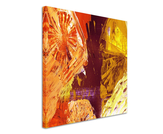 Enigma Abstract 866 Graphic Art Print on Canvas