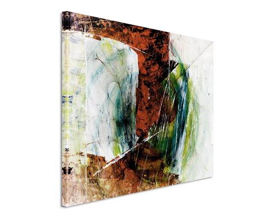 Enigma Abstract 1295 Graphic Art Print on Canvas