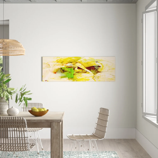 Enigma Panorama Abstract 384 Graphic Art Print on Canvas