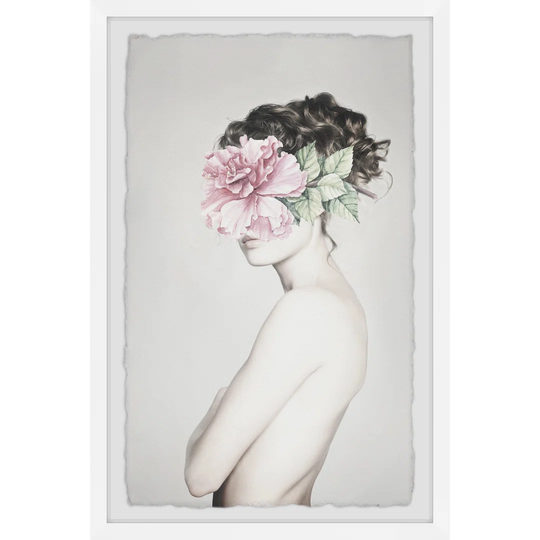 Hiding by Julia Posokhova - Picture Frame Graphic Art Print on Paper