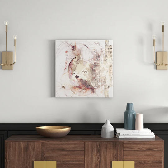 Enigma Abstract 379 Graphic Art Print on Canvas