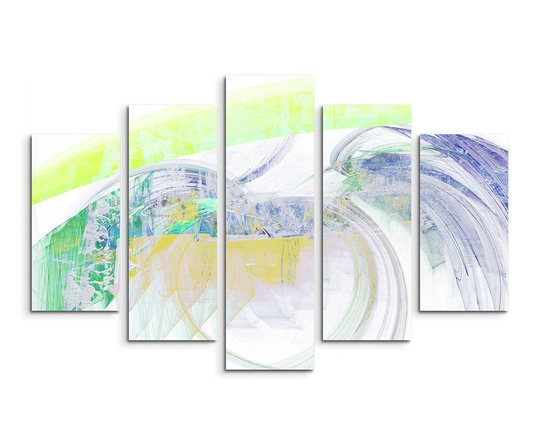 Enigma Sculpture Abstract 1377 Graphic Art Print Multi-Piece Image on Canvas