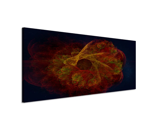Enigma Panorama Abstract 1166 Graphic Art Print on Canvas