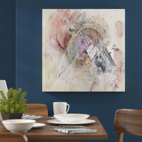 Abstract 1312 - Graphic Art Print on Canvas