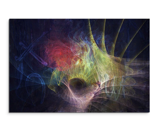 Enigma Abstract 1195 Graphic Art Print on Canvas