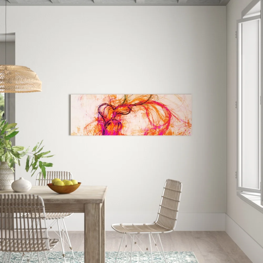 Enigma Panorama Abstract 114 Graphic Art Print on Canvas