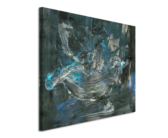 Enigma Abstract 888 Graphic Art Print on Canvas