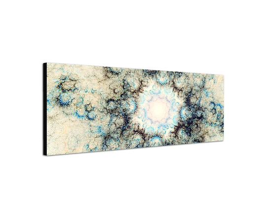 Enigma Panorama Abstract 414 Graphic Art Print on Canvas