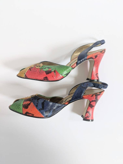 Margaret Jerrold Rainbow Pumps