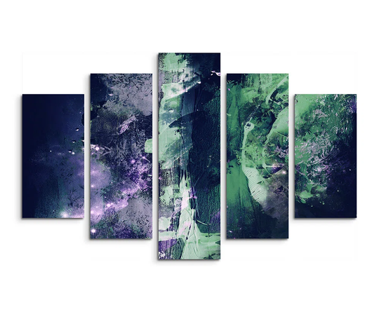 Enigma Abstract 807 Graphic Art Print Multi-Piece Image on Canvas