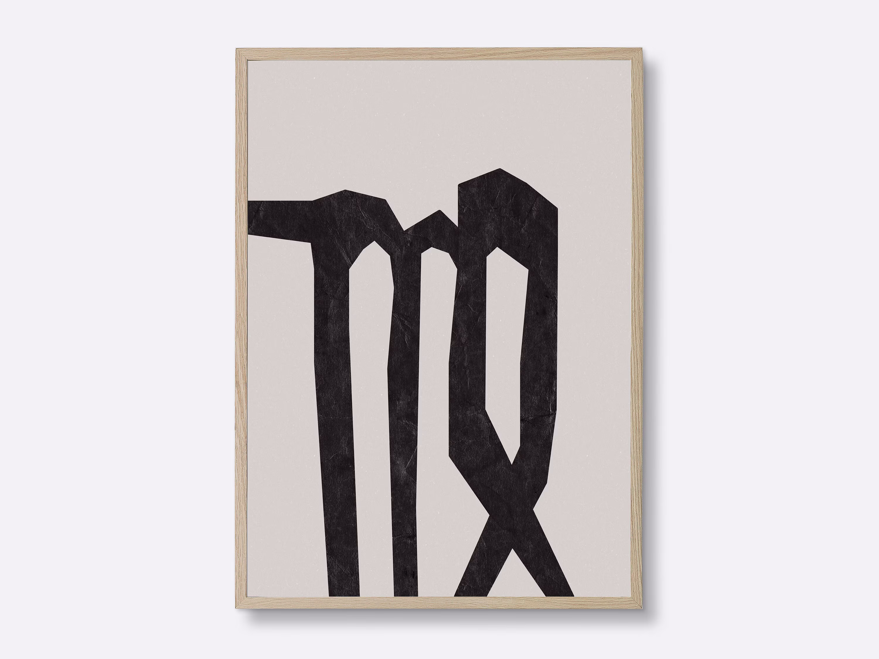 Virgo Art Print - Unframed Abstract Design Various Sizes