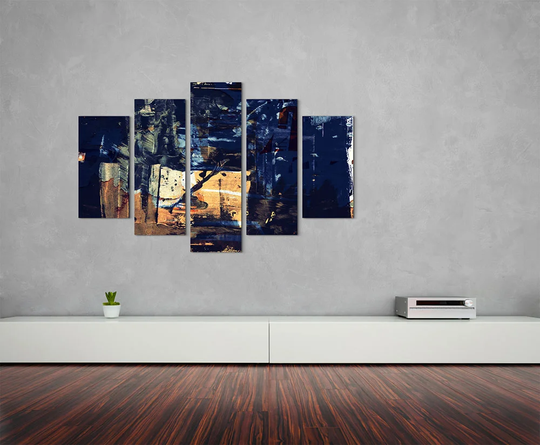 Enigma Abstract 950 Graphic Art Print Multi-Piece Image on Canvas