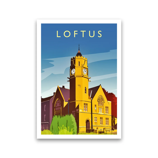 Loftus 2 Portrait by Richard O'Neill - Graphic Art