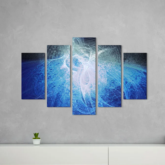Enigma Sculpture Abstract 1056 Graphic Art Print Multi-Piece Image on Canvas