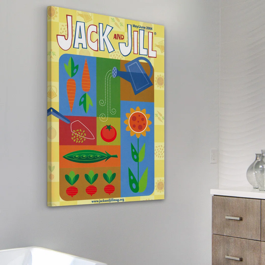 Gardening II by Curtis - Wrapped Canvas Graphic Art Print