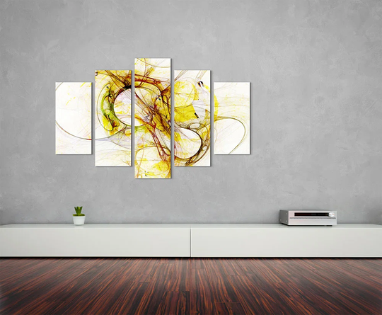 Enigma Scultpure Abstract 1333 Graphic Art Print Multi-Piece Image on Canvas