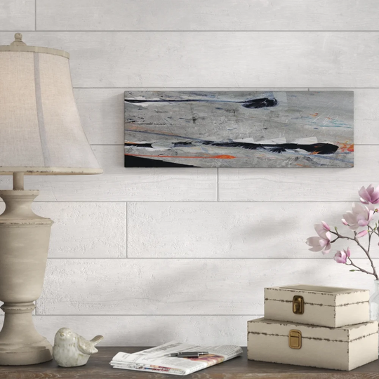 Enigma Panorama Abstract 976 Graphic Art Print on Canvas