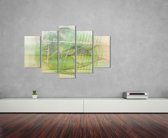 Enigma Abstract 788 Graphic Art Print Multi-Piece Image on Canvas
