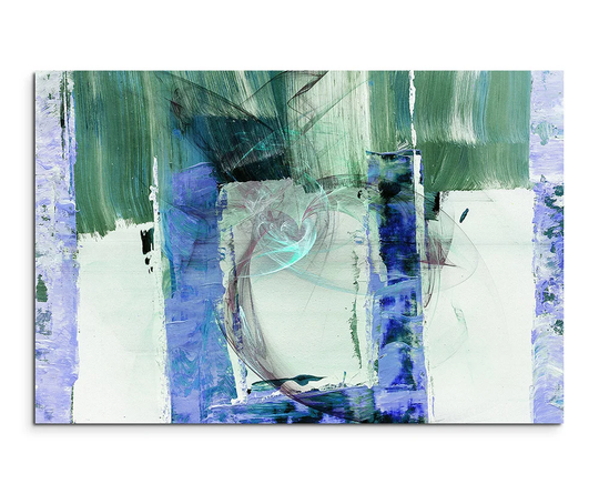 Enigma Abstract 1392 Graphic Art Print on Canvas