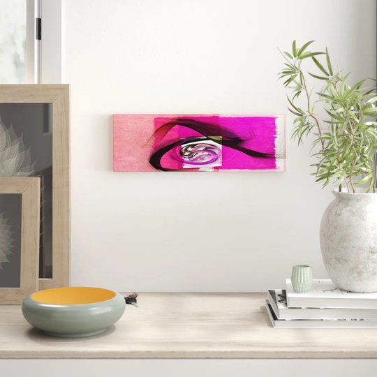 Enigma Panorama Abstract 083 Graphic Art Print on Canvas