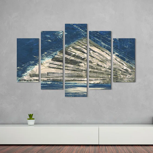 Enigma Abstract 868 Graphic Art Print Multi-Piece Image on Canvas