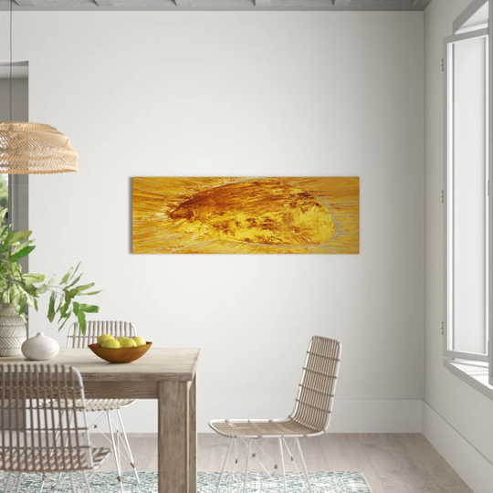 Enigma Panorama Abstract 785 Graphic Art Print on Canvas