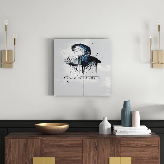 Enigma 1000 Abstract Graphic Art Print on Canvas