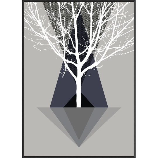 'Graphic 2' Framed Graphic Art