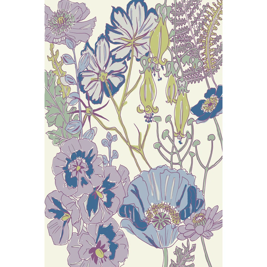 Graphic Garden III by Chariklia Zarris - Wrapped Canvas Graphic Art
