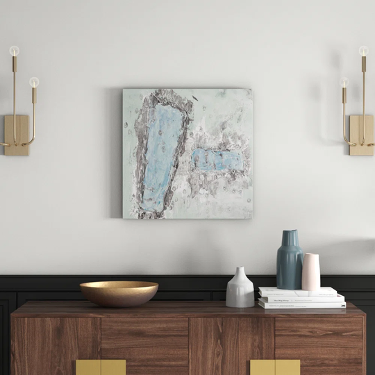 Enigma Abstract 714 Graphic Art Print On Canvas