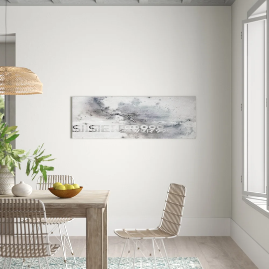 Enigma Panorama Abstract 813 Graphic Art Print on Canvas