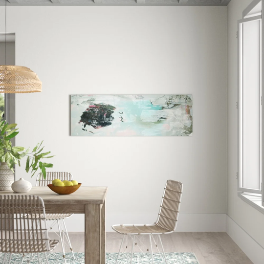 Enigma Panorama Abstract 995 Graphic Art Print on Canvas