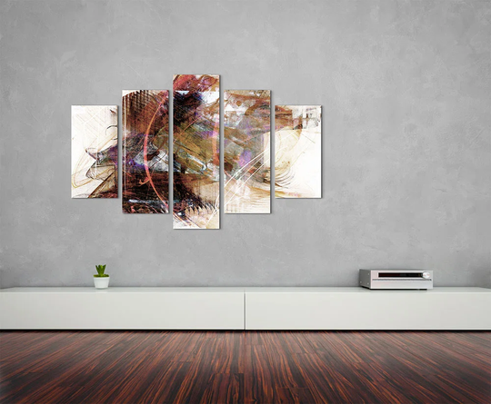 Enigma Abstract 749 Graphic Art Print Multi-Piece Image on Canvas