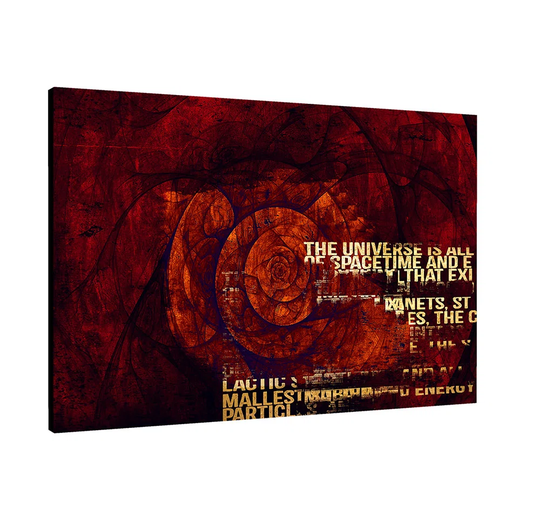 Enigma 421 Abstract Graphic Art Print on Canvas