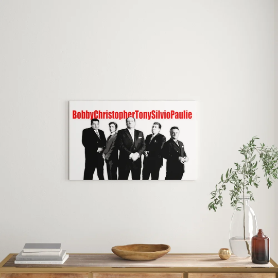 Sopranos Graphic Art on Canvas