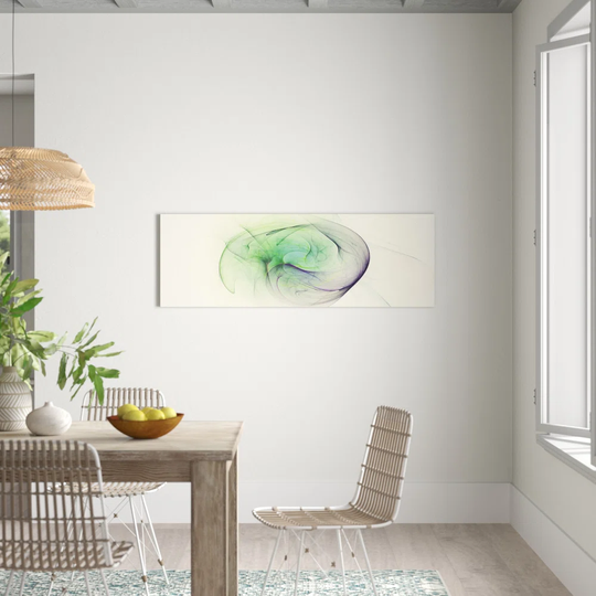 Enigma Panorama Abstract 385 Graphic Art Print on Canvas