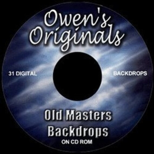 Old Masters Digital Backdrops Cd
