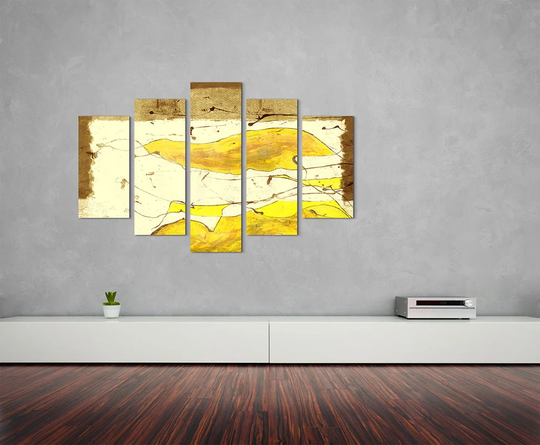 Enigma Abstract 698 Graphic Art Print Multi-Piece Image on Canvas