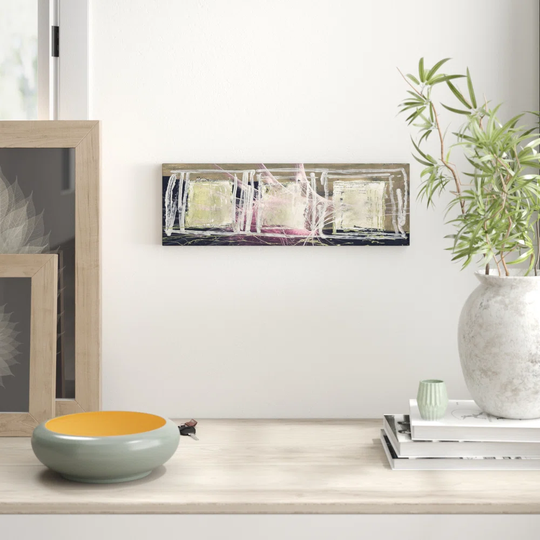 Enigma Panorama Abstract 1246 Graphic Art Print on Canvas