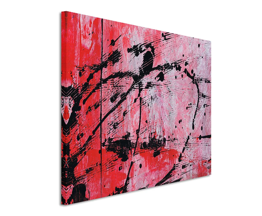 Enigma Abstract 916 Graphic Art Print on Canvas
