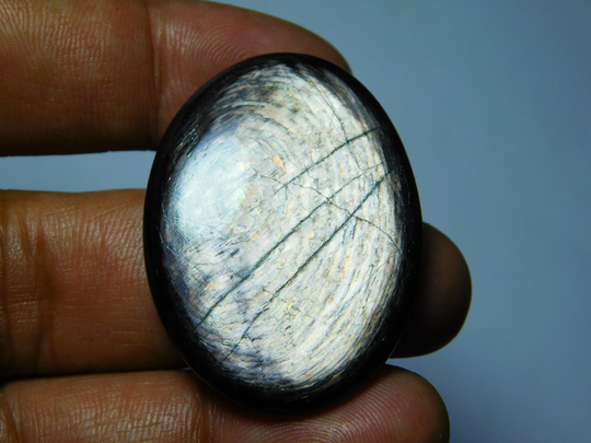 Hypersthene Gemstone, Top Quality Cabochons, Natural Loose Stone, Hypersthene Semi Precious 78Cts.(40x29mm