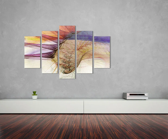 Enigma Sculpture Abstract 1178 Graphic Art Print Multi-Piece Image on Canvas
