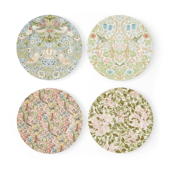 Spode Morris & Co 20Cm Set Of 4 Plates