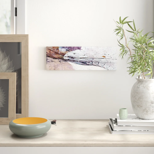 Enigma Panorama Abstract 1430 Graphic Art Print on Canvas