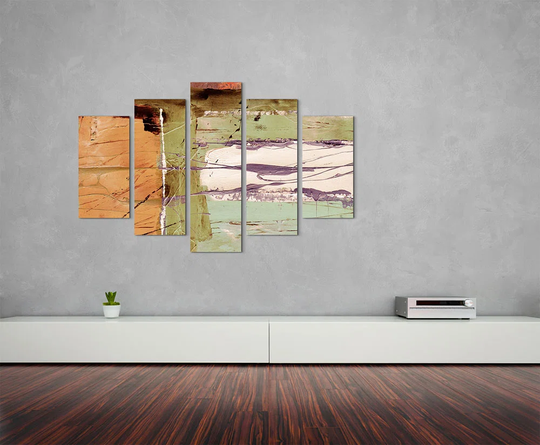 Enigma Abstract 533 Graphic Art Print Multi-Piece Image on Canvas
