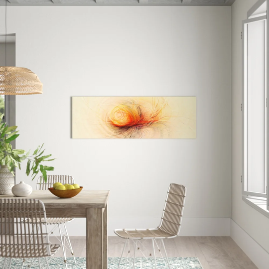Enigma Panorama Abstract 204 Graphic Art Print on Canvas