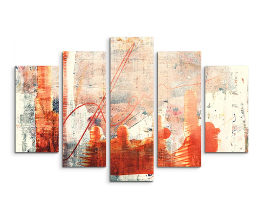Enigma Abstract 827 Graphic Art Print Multi-Piece Image on Canvas